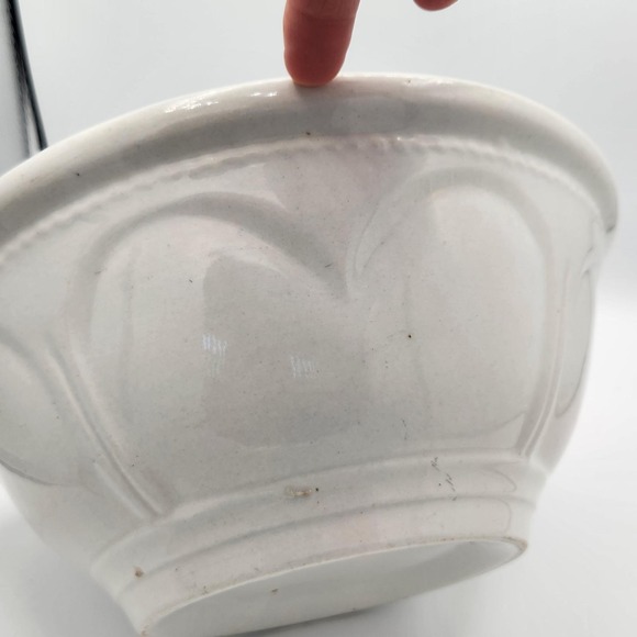 Vintage Large Heavy Ironstone Bowl - Picture 7 of 10